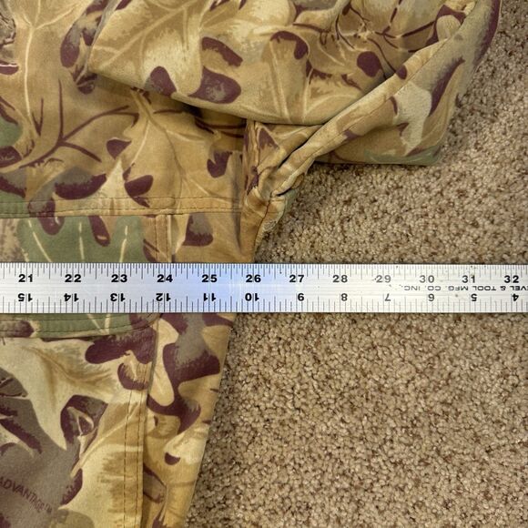 Vtg 10x Advantage Jacket Mens XL Brown Hunting Lined Camouflage Made in USA - Picture 8 of 14